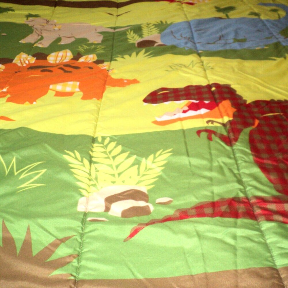 Circo Dinosaur Twin Comforter & Pillow Sham Set Roar N Stomp Reversible Target